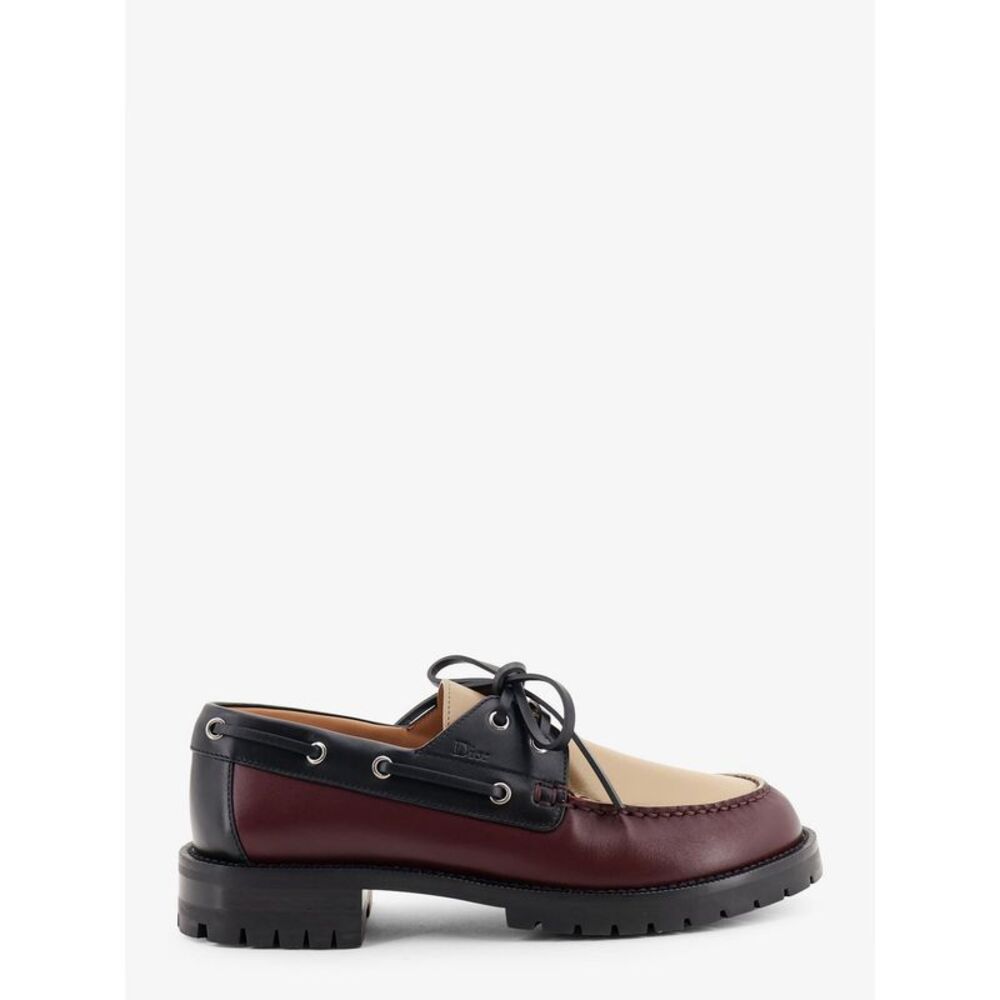 Dior Men Archie Lug Leather Moccasin